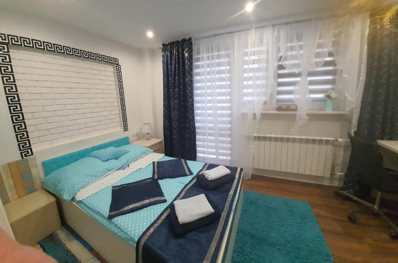 Apartamenty Centrum Mala Dwojeczka Blekitna Panoramiczna Balkonem Promenada Kielce Eksteriør billede